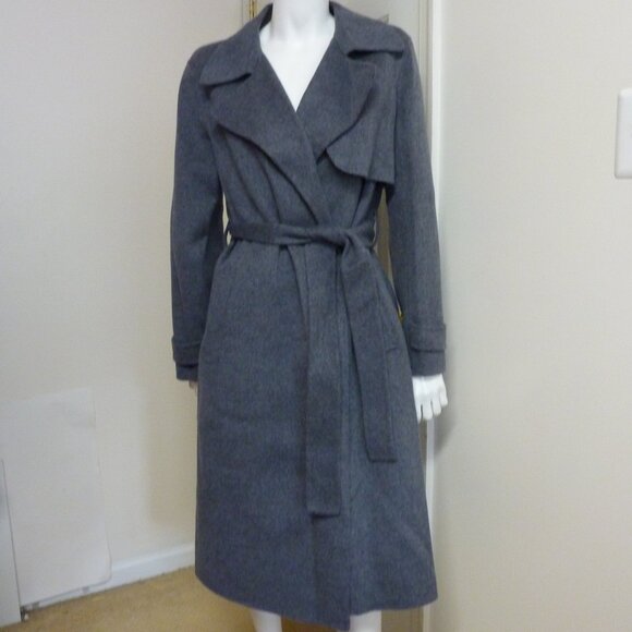 Theory 'Oaklane DF New Divide' Wool & Cashmere Coat - Picture 1 of 5